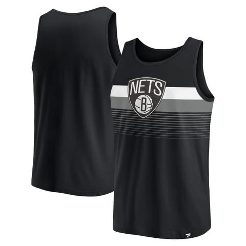 Men's Fanatics Branded Black Brooklyn Nets Wild Game Tank Top