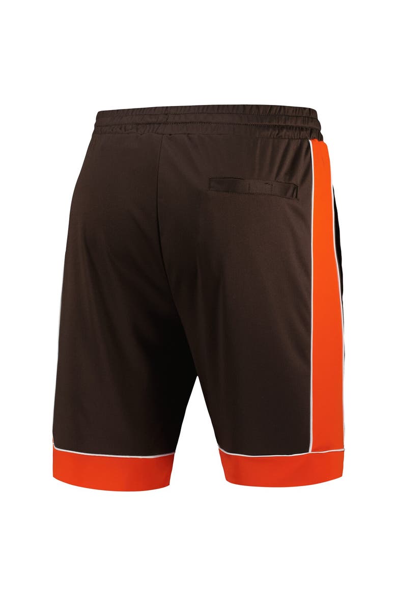 Men's Starter Brown/Orange Cleveland Browns Fan Favorite Fashion Shorts, Alternate, color, Brown