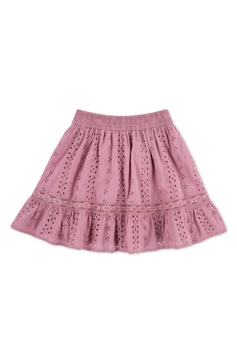 Kids' Cotton Eyelet Skort (Little Kid & Big Kid)