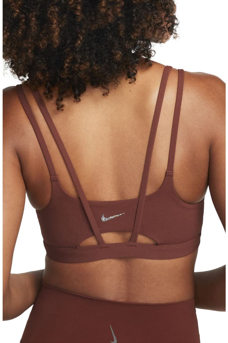 Zenvy Strappy Light-Support Padded Sports Bra, Alternate, color, DARK PONY/ SAIL