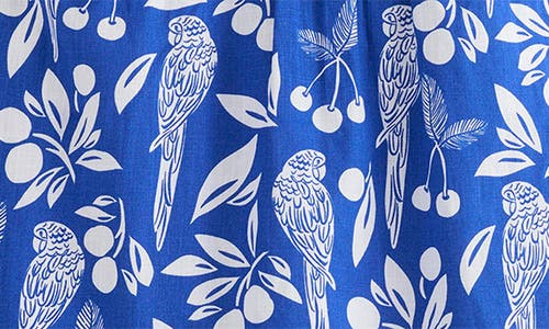 Mini Boden Kids' Celia Parrot Print Cotton Sundress