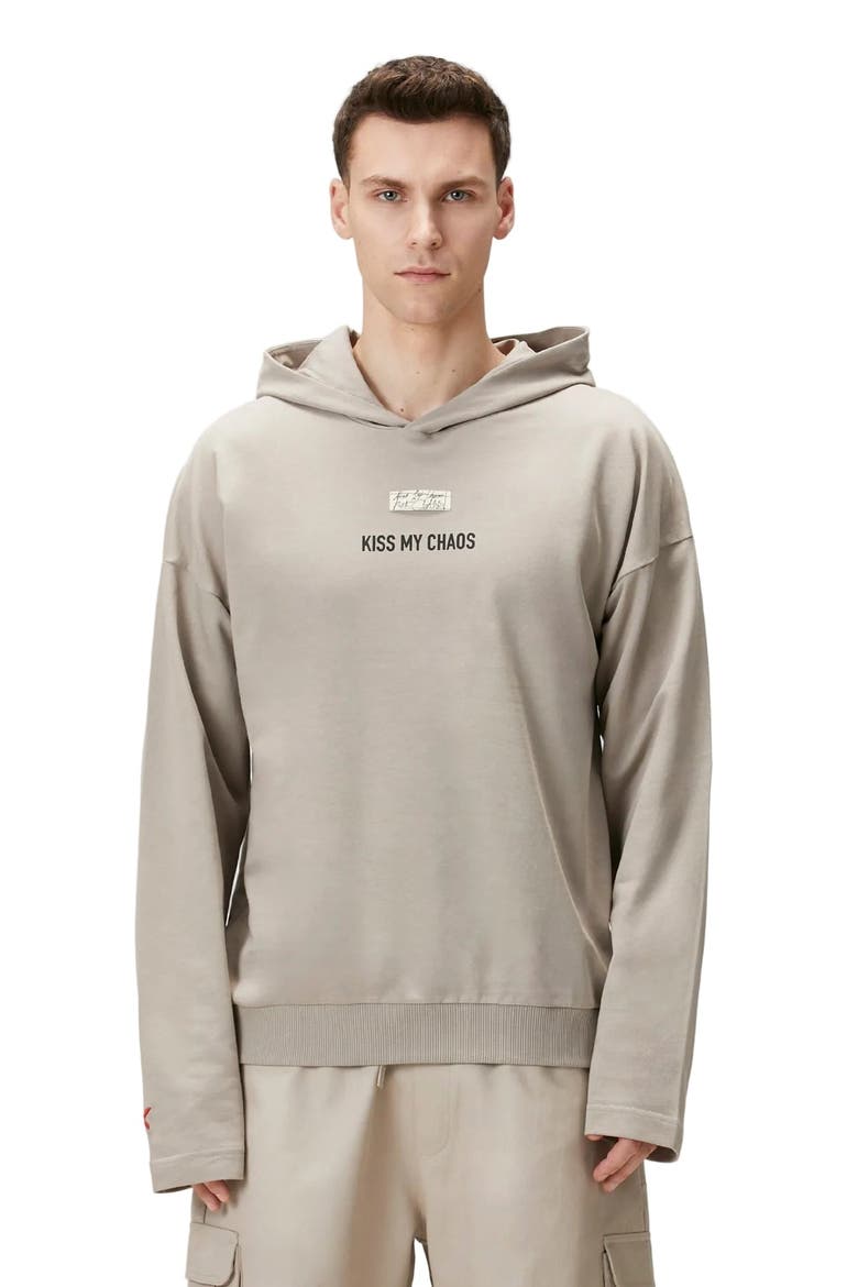 Pure Cotton Regular Fit Hoodie, Alternate, color, beige