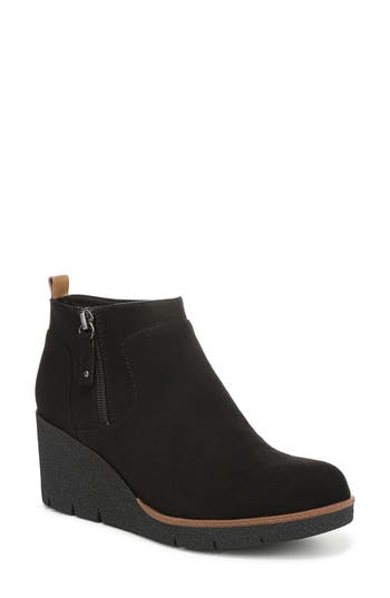 Dr. Scholl's Bianca Wedge Bootie In Black