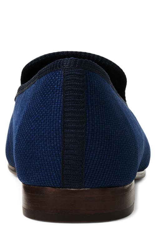 Ralph Lauren Paxton Embroidered Slipper In East Side Royal
