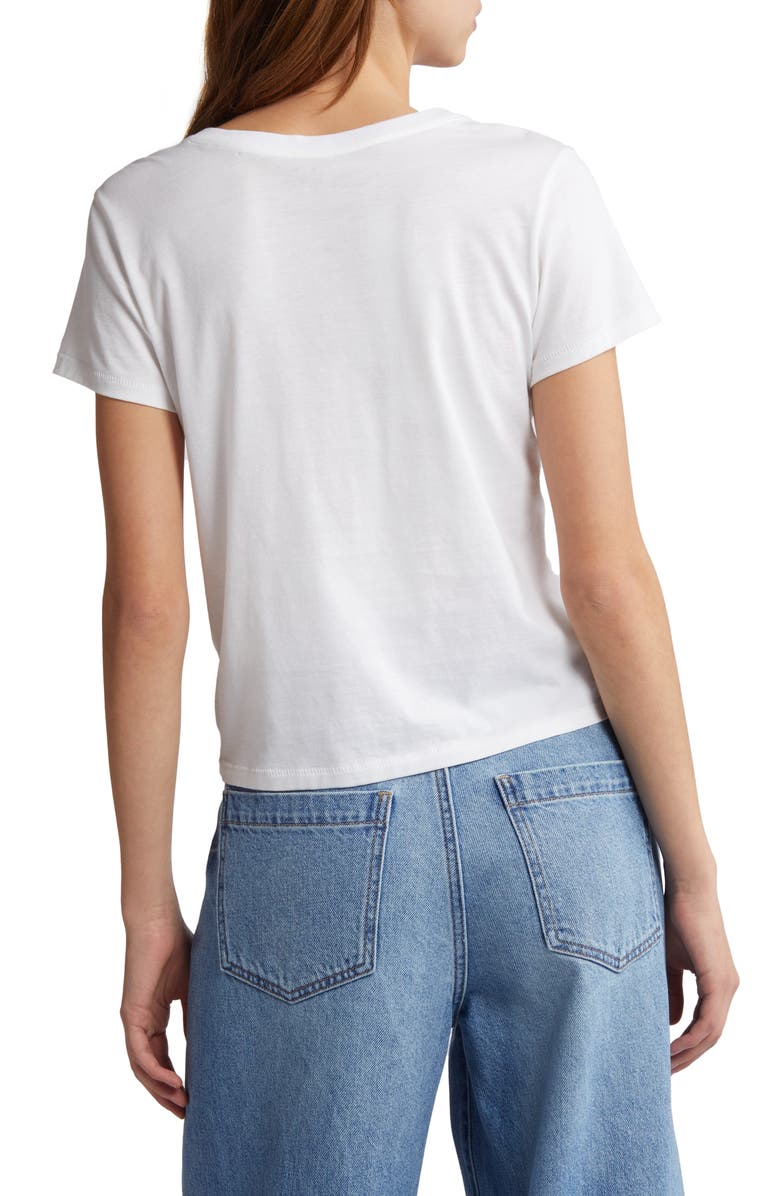 FRAME Baby Tee, Alternate, color, White