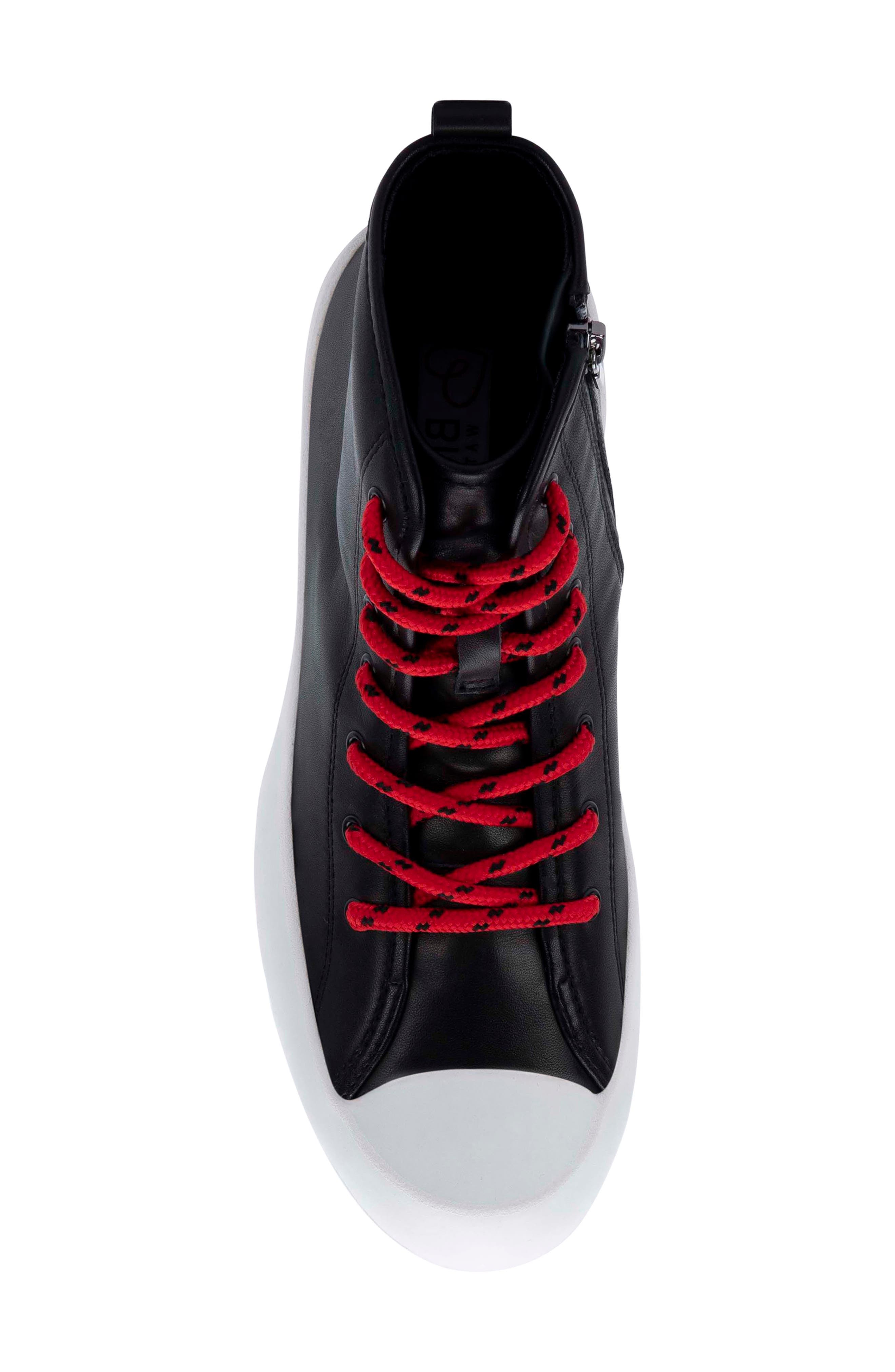 Waterproof Lace-Up Bootie, Alternate, color, BLACK LEATHER