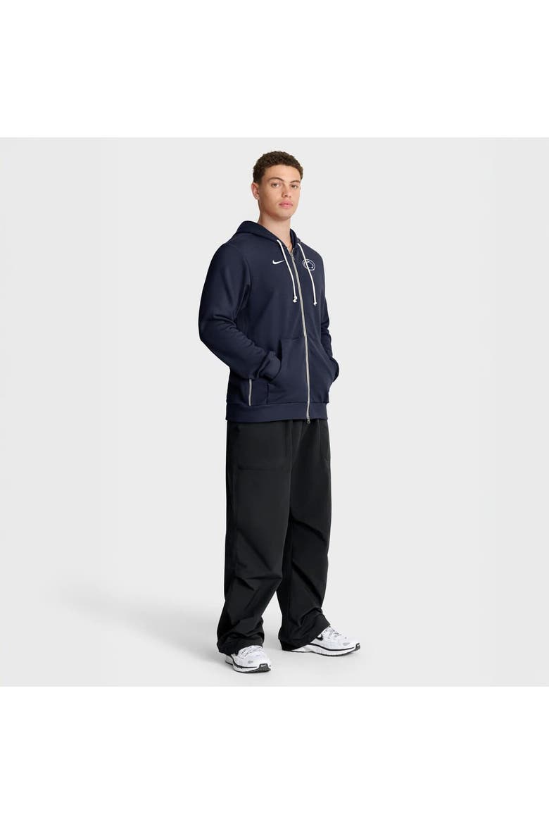Men's Nike Navy Penn State Nittany Lions 2025 Sideline Standard Issue Dri-FIT Full-Zip Hoodie, Alternate, color, Navy