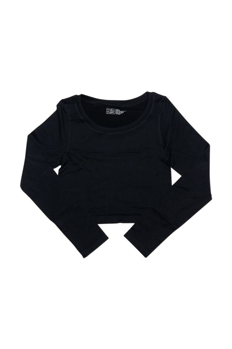 Goes with everything seamless top, Alternate, color, Black