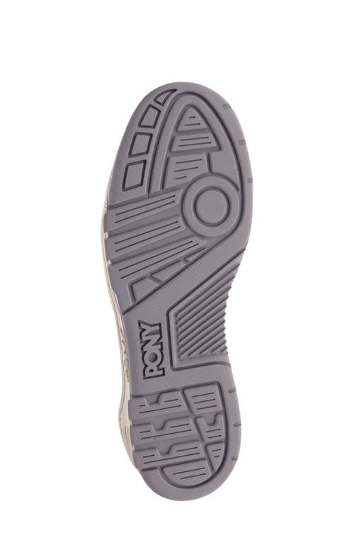 Pony M100 Sneakers In White/silver Sconce