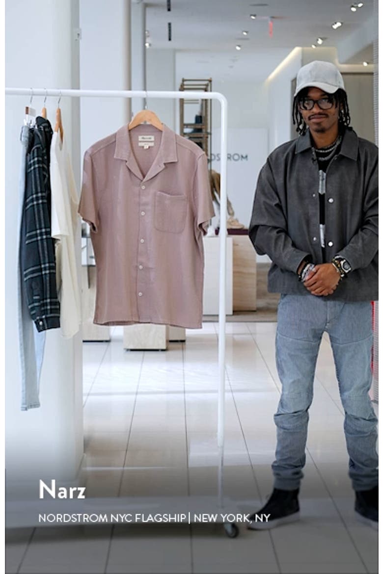 Woven Waffle Cotton Easy Shirt video