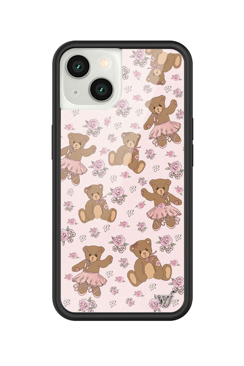 Bear-y Ballet iPhone Case, Alternate, color, Pink