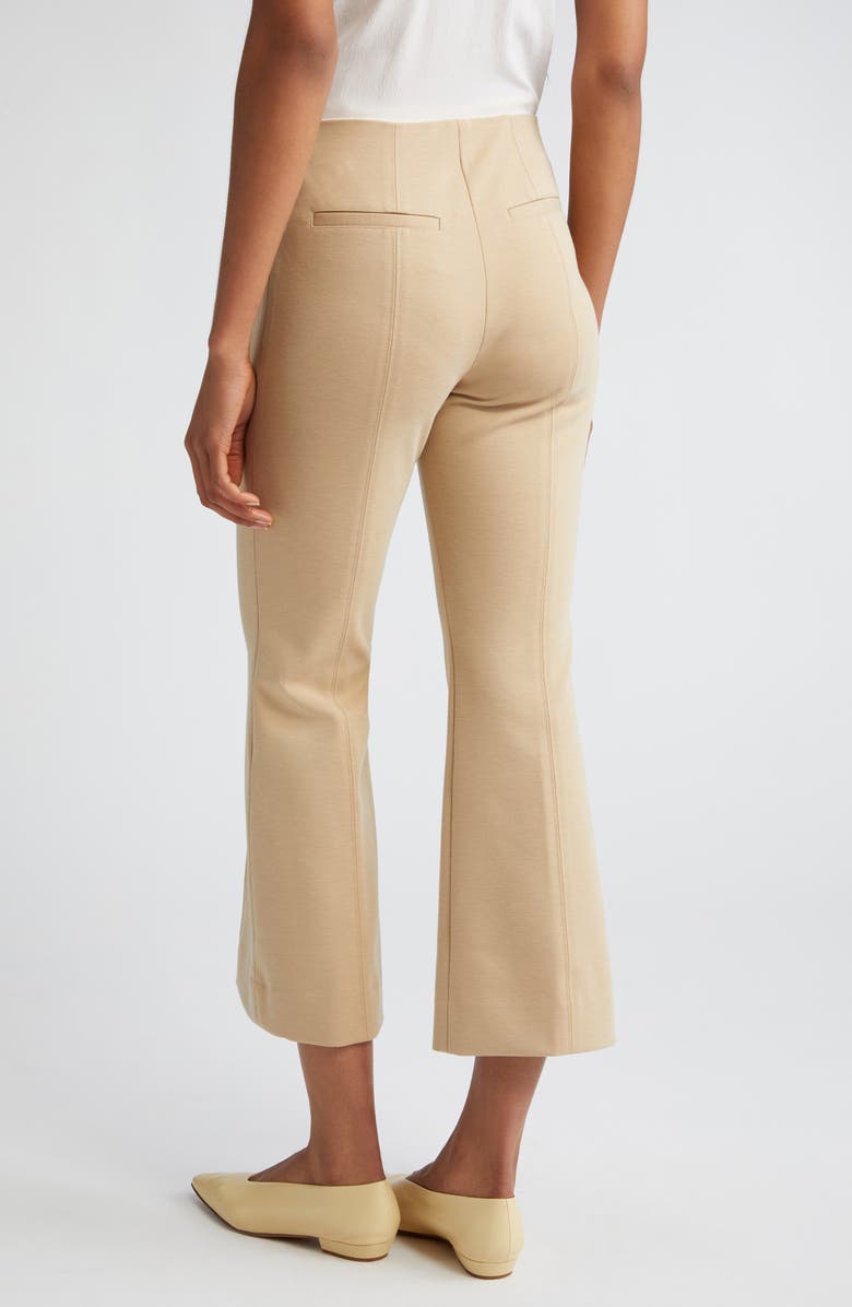 ATM Anthony Thomas Melillo Ponte Knit Kick Flare Pants, Alternate, color, Soft Fawn