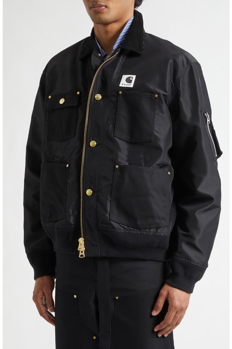 Carhartt WIP Nylon Twill & Duck Canvas Blouson Jacket (Men