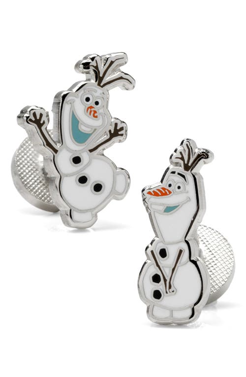Cufflinks, Inc . Olaf Action Cuff Links In Metallic