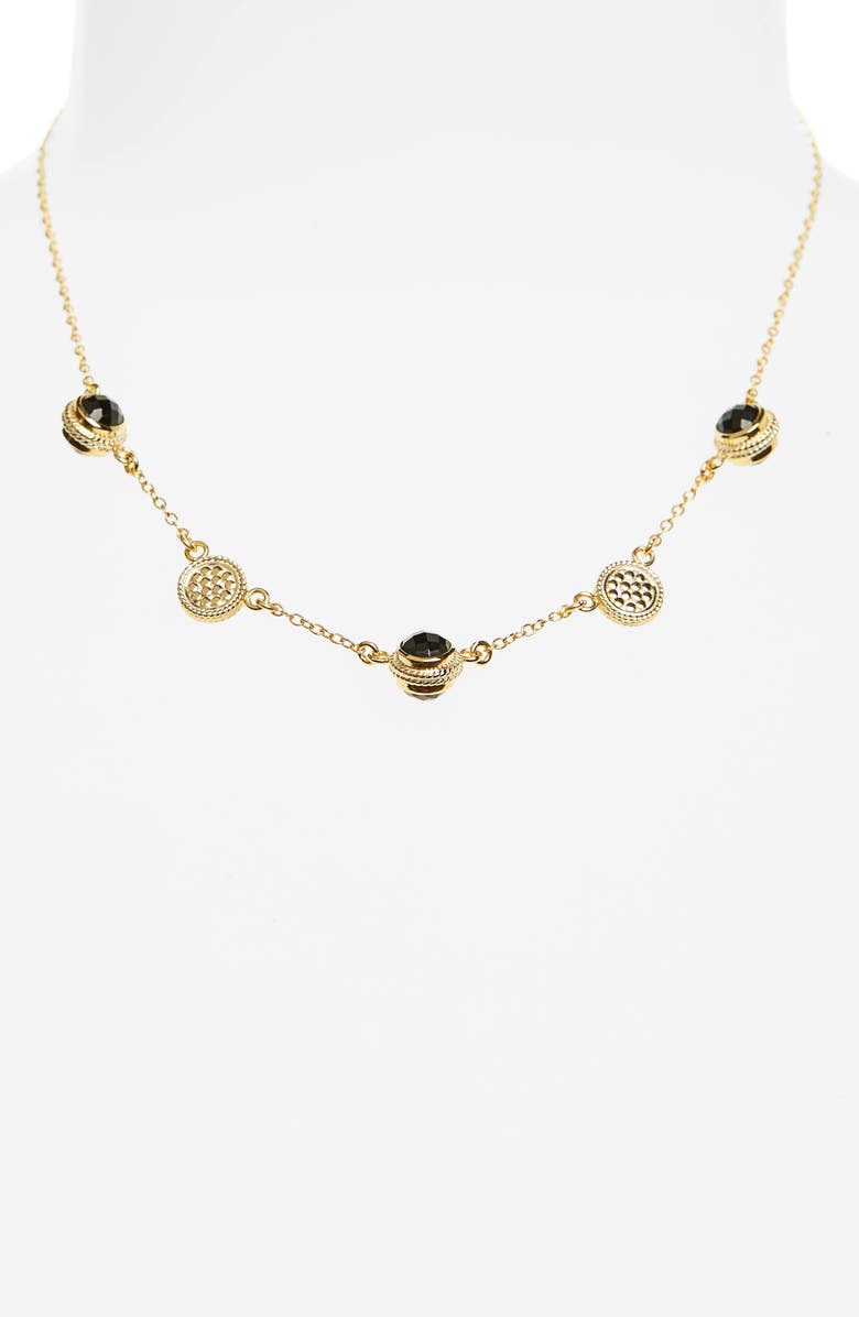 Anna Beck Semiprecious Stone Station Necklace, Alternate, color, 