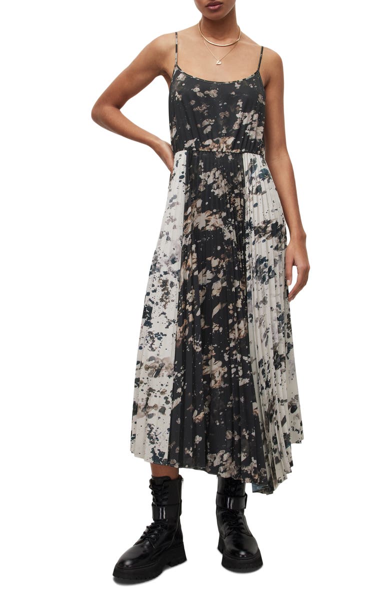 AllSaints Leowa Gia Long Sleeve Sweater Dress, Alternate, color,