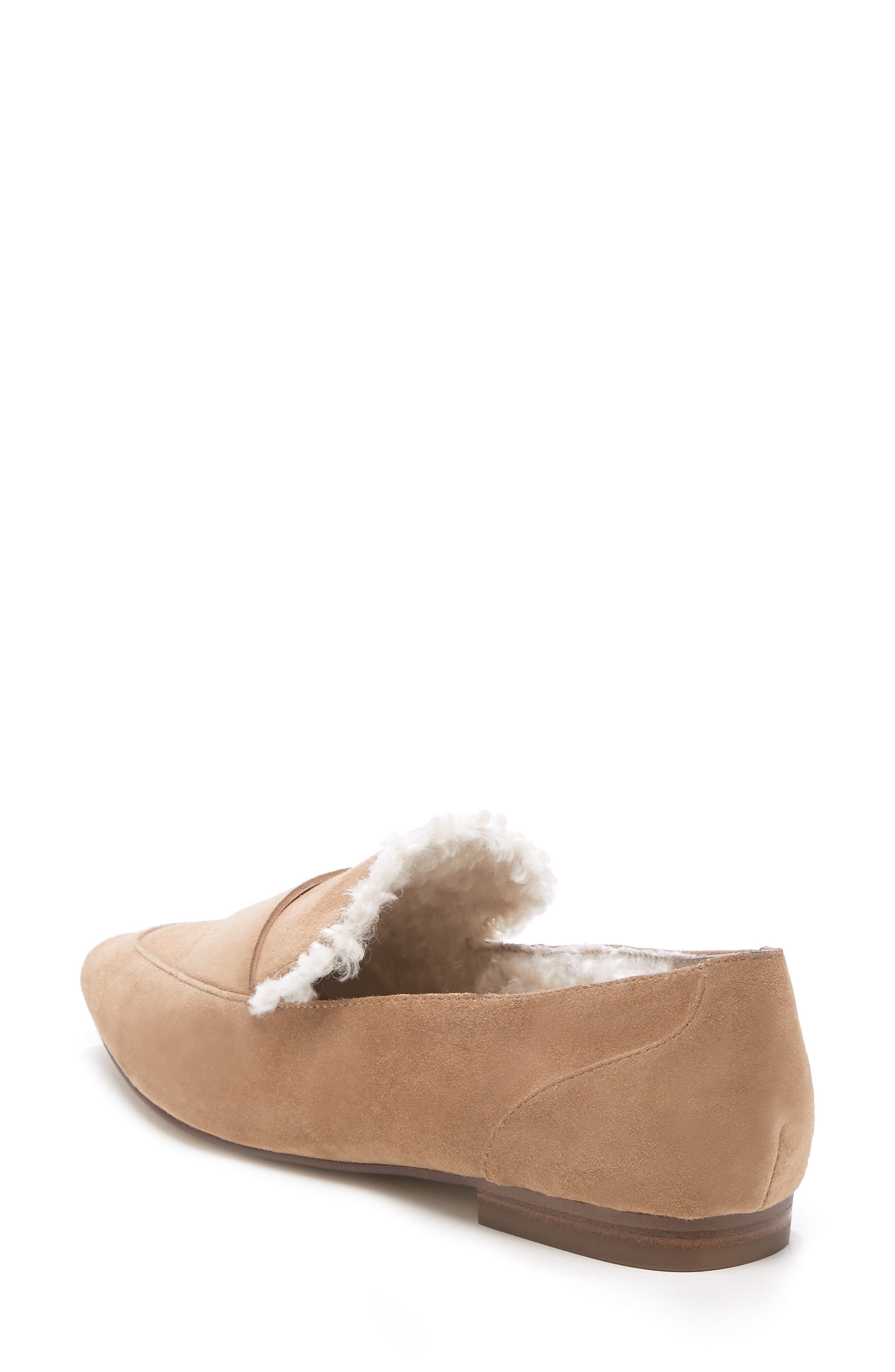 Bettina Loafer, Alternate, color, WALNUT/ NATURAL LEATHER
