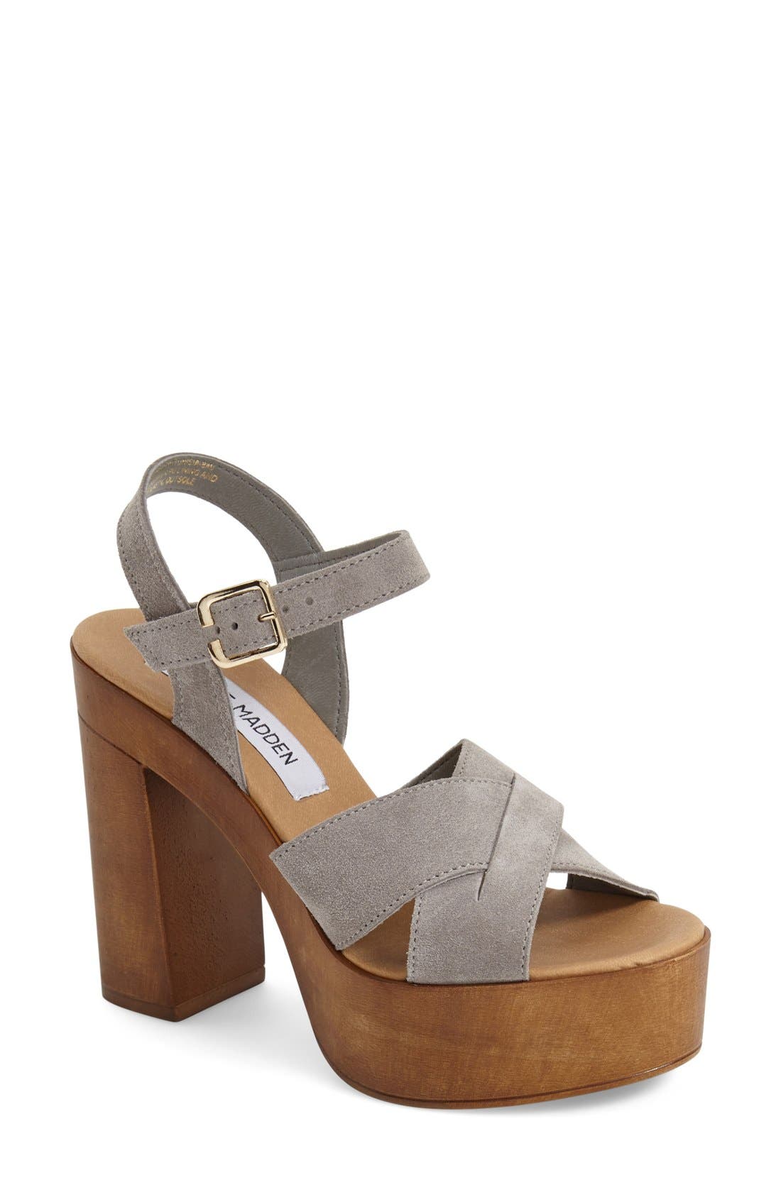 Steve Madden 'Liveana' Platform Sandal, Main, color, 