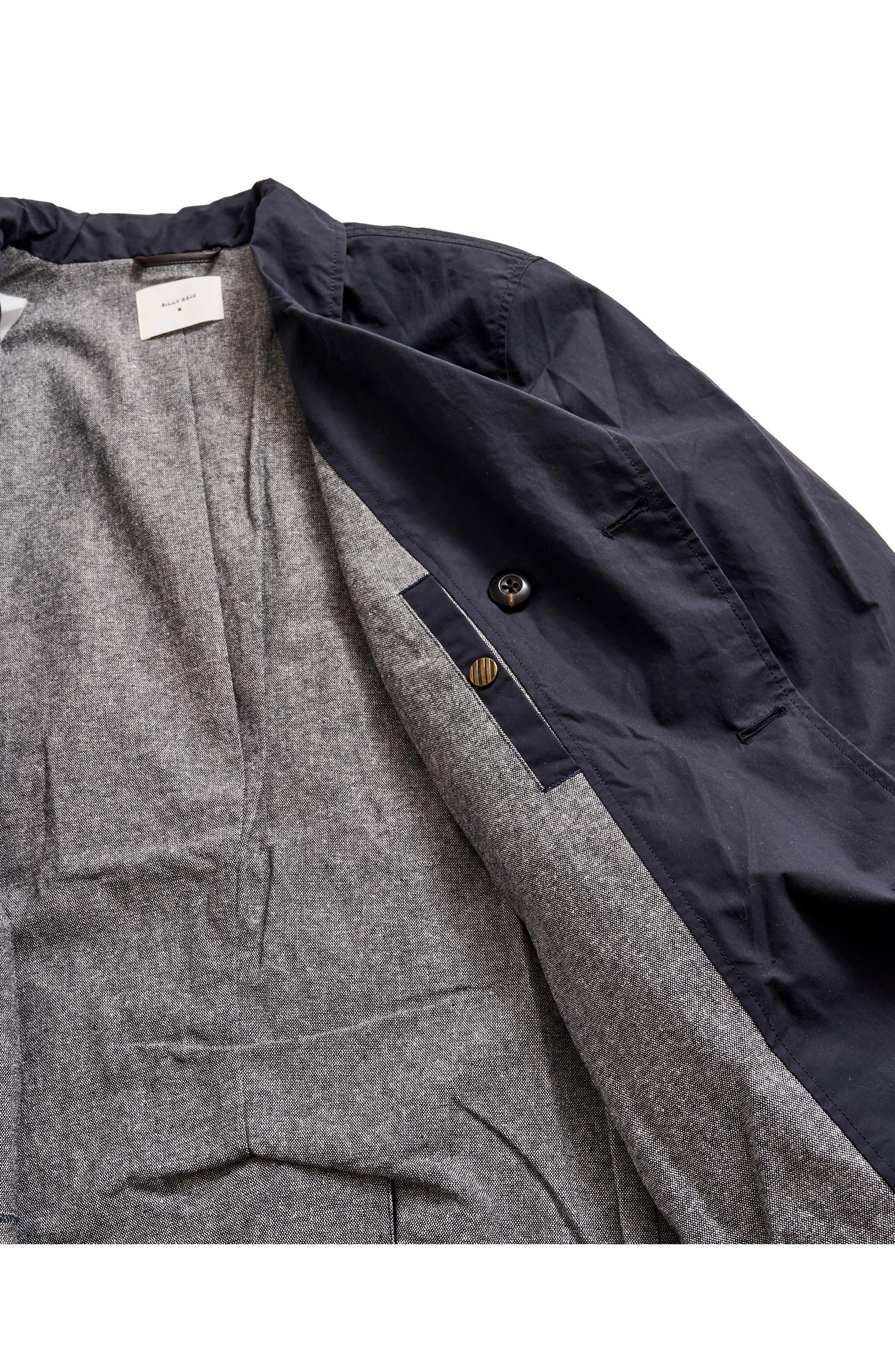 Water Repellent Wax Cotton Peacoat