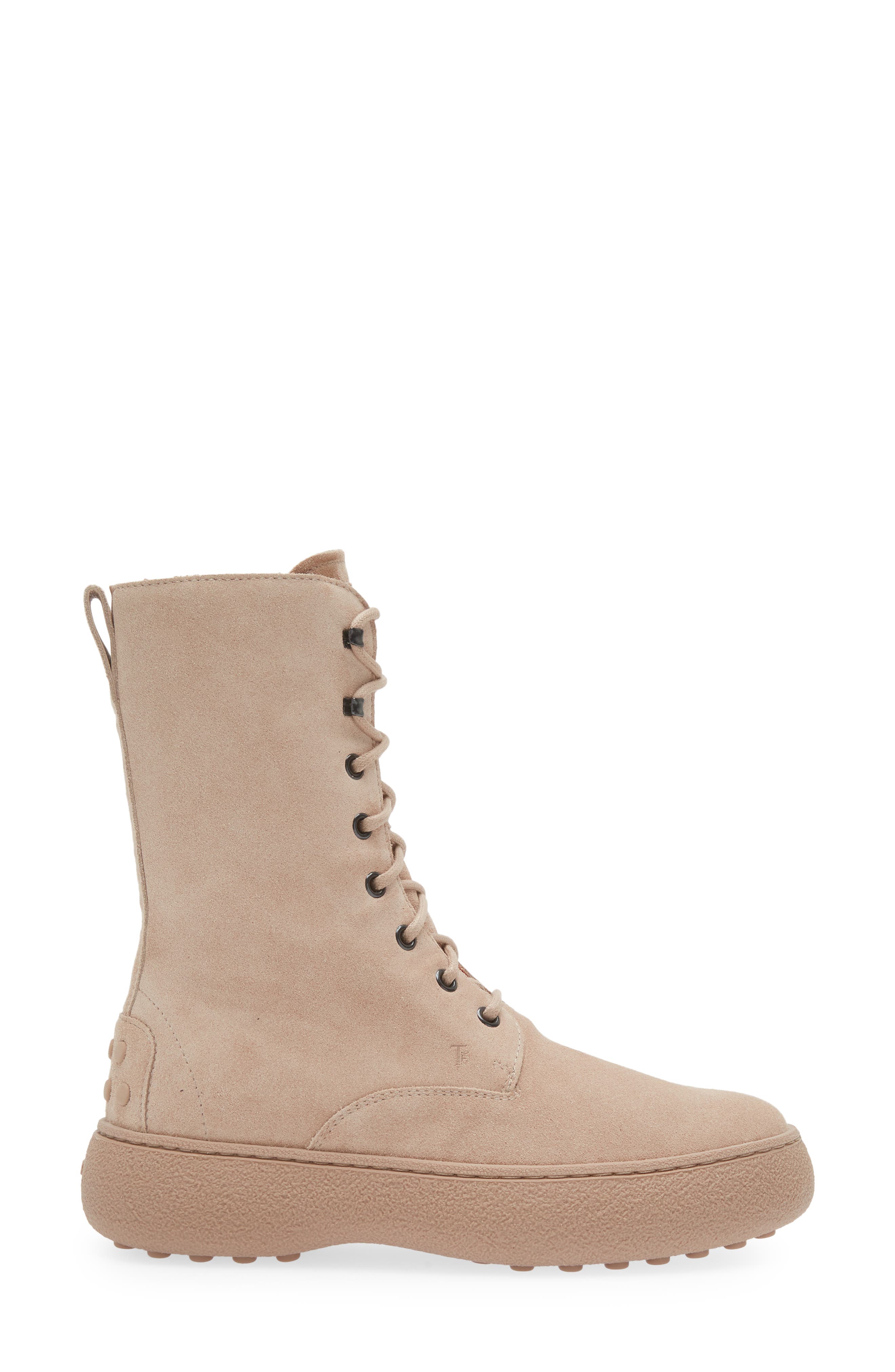 Tod's Winter Gommini Side Zip Boot, Alternate, color, 