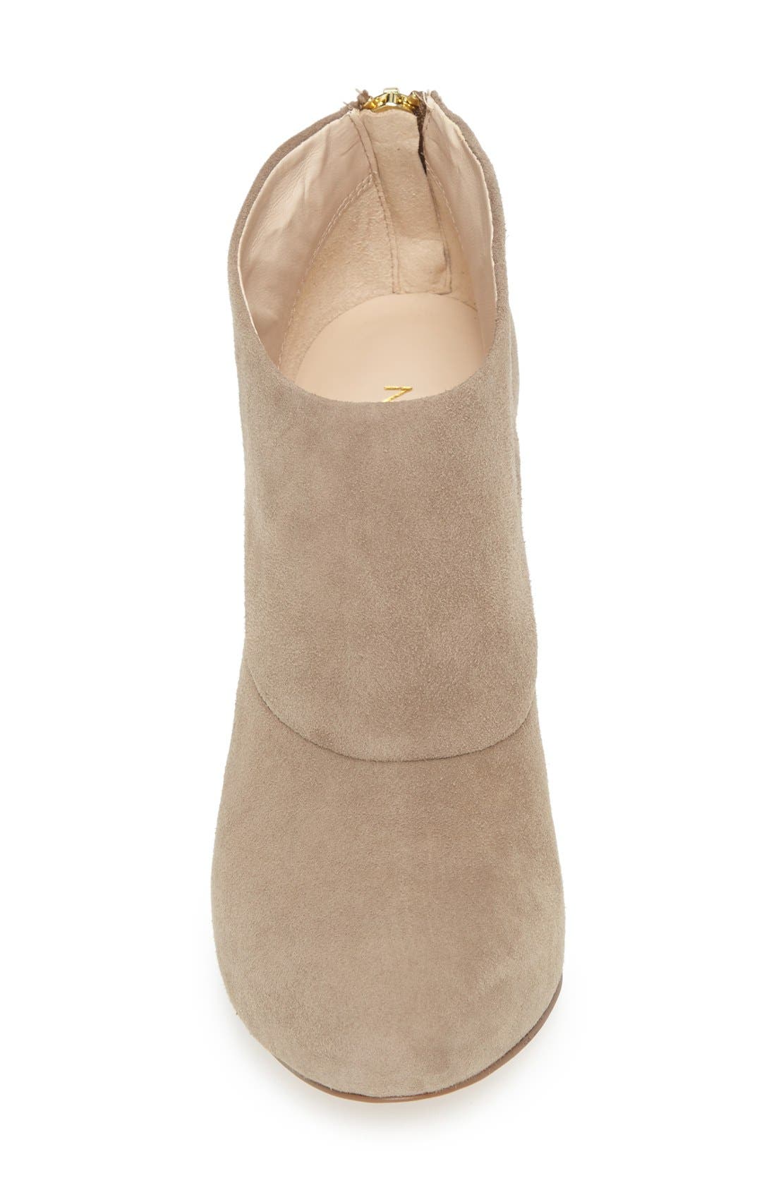 Platform Bootie, Alternate, color, NATURAL