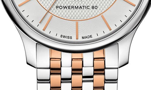 Tissot Tradition Bracelet Watch, 40mm In Silver