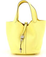 Pre-Owned Hermes Picotin Lock Bag Clemence MM