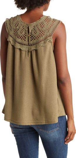 Crochet Sleeveless Blouse