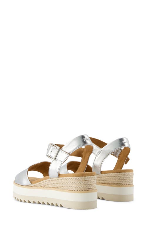 Toms Diana Platform Wedge Sandal