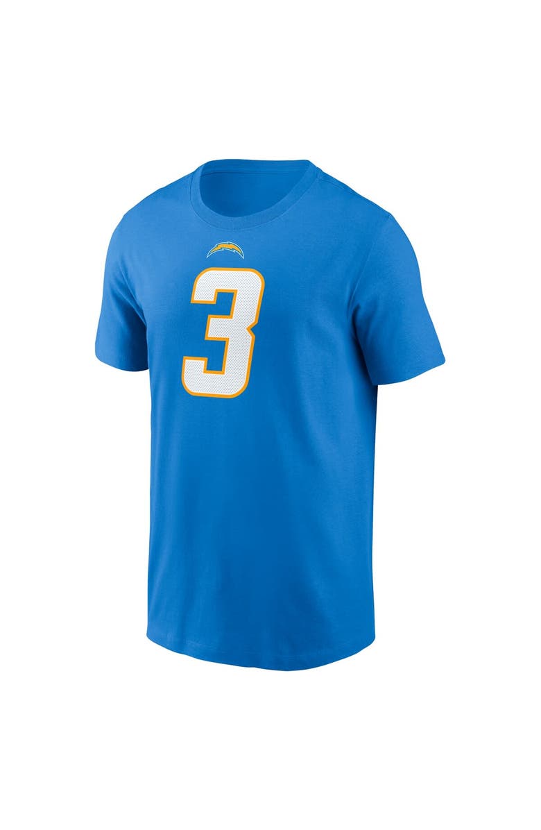Nike Men's Nike Derwin James Jr. Powder Blue Los Angeles Chargers Player Name & Number T-Shirt, Alternate, color, Powder Blue