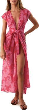 ViX Paula Hermanny Sasha Long Cover-Up Dress