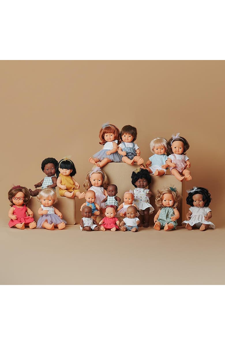 Miniland Baby Doll African Boy 15'' (Box) - My Friends & Me, Alternate, color, Dark Skin