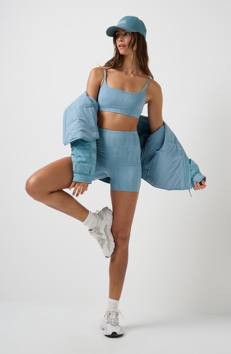 TravisMathew Moveknit Resilience Longline Sports Bra, Alternate, color,