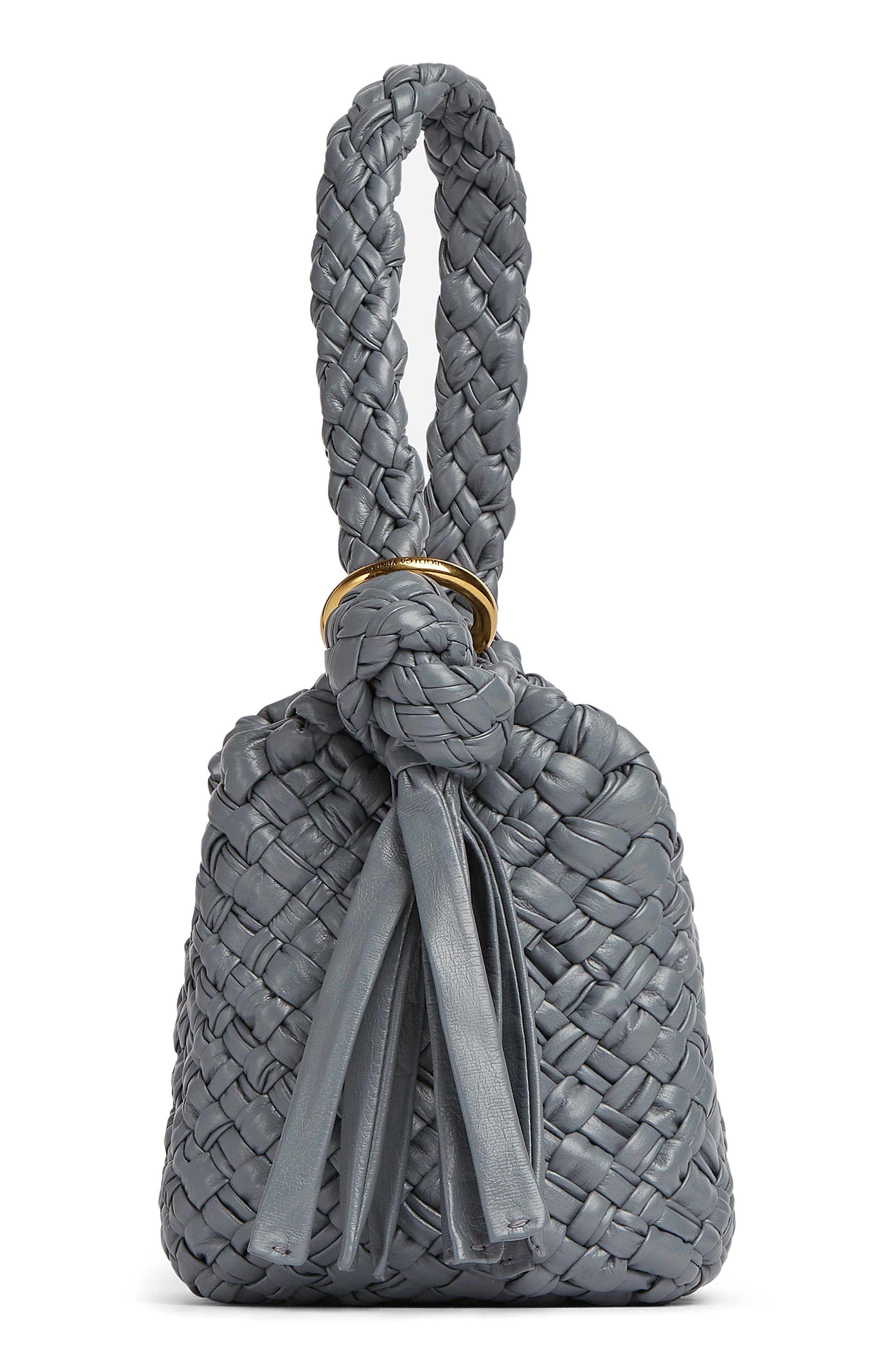 Bottega Veneta Mini Piero Intrecciato Leather Bucket Bag, Alternate, color, 