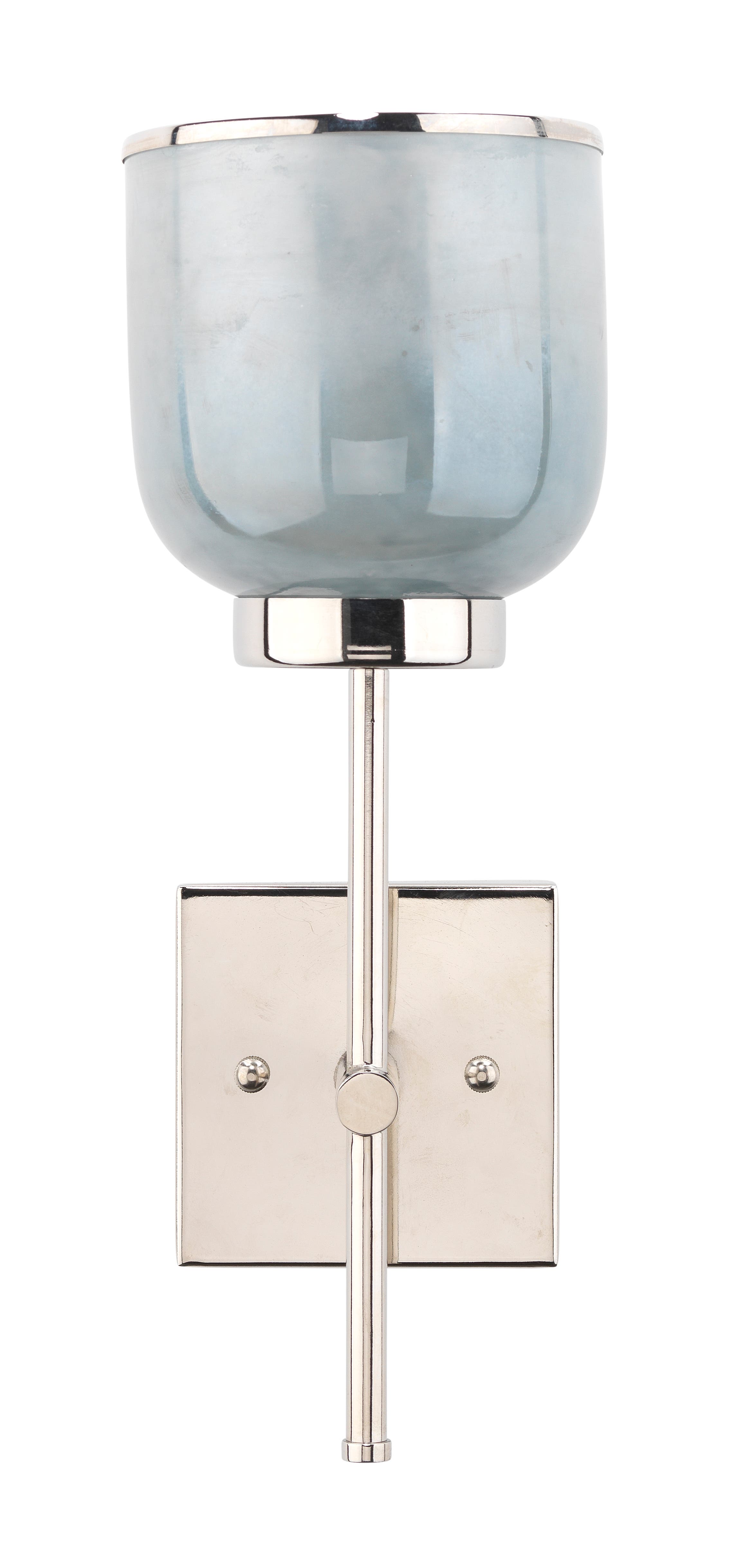 selected Opal Blue Metallic Glass