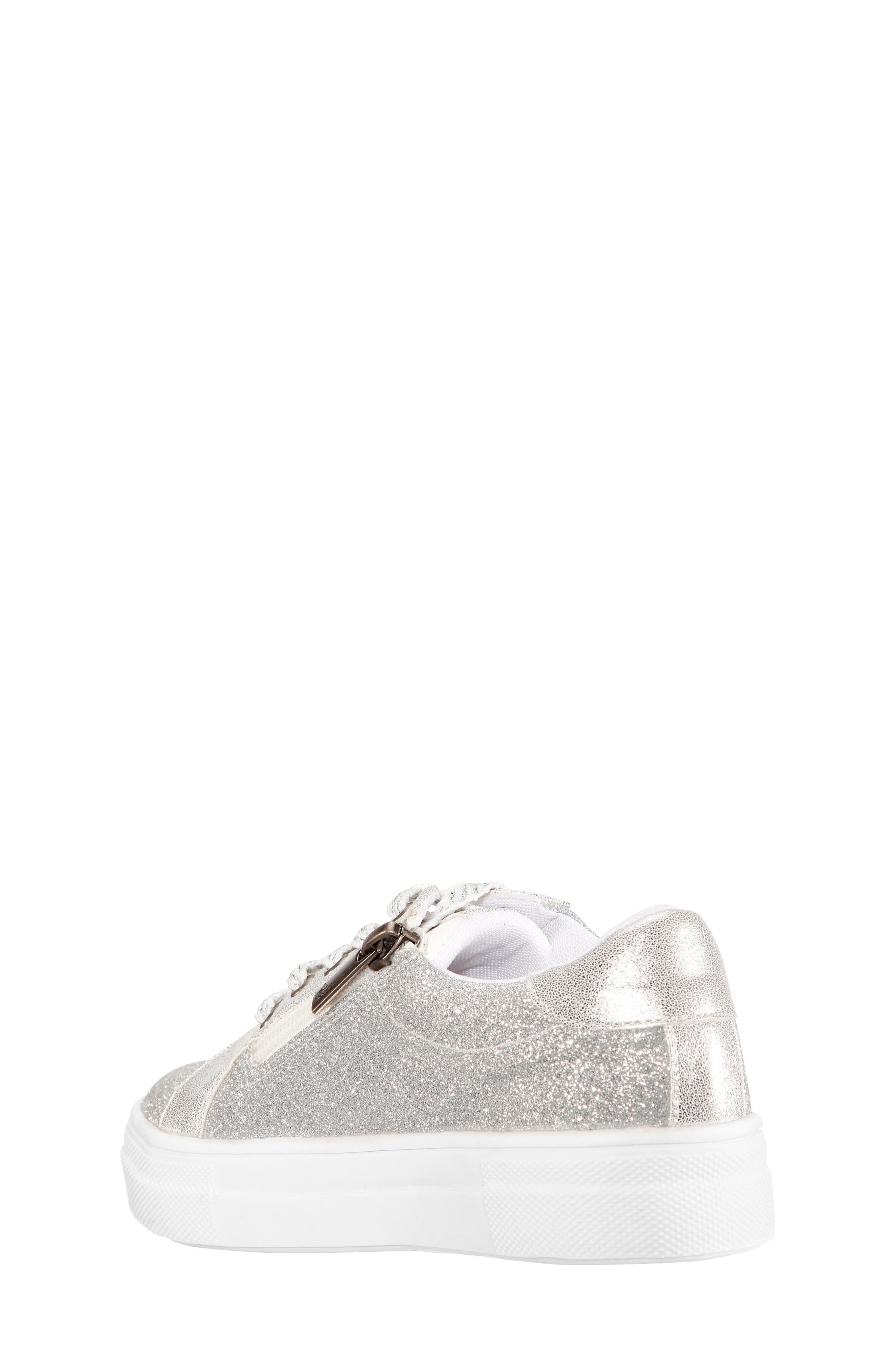 Nina Lizzet Glitter Star Sneaker, Alternate, color, 