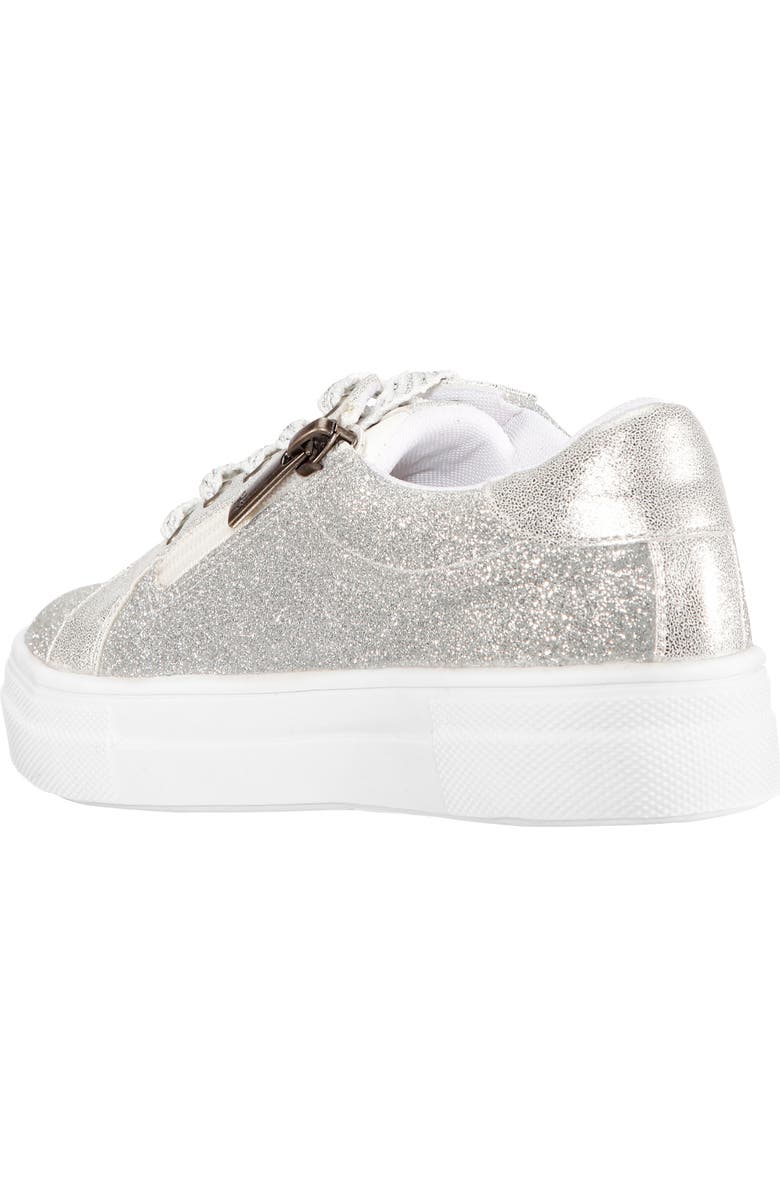 Nina Lizzet Glitter Star Sneaker, Alternate, color,
