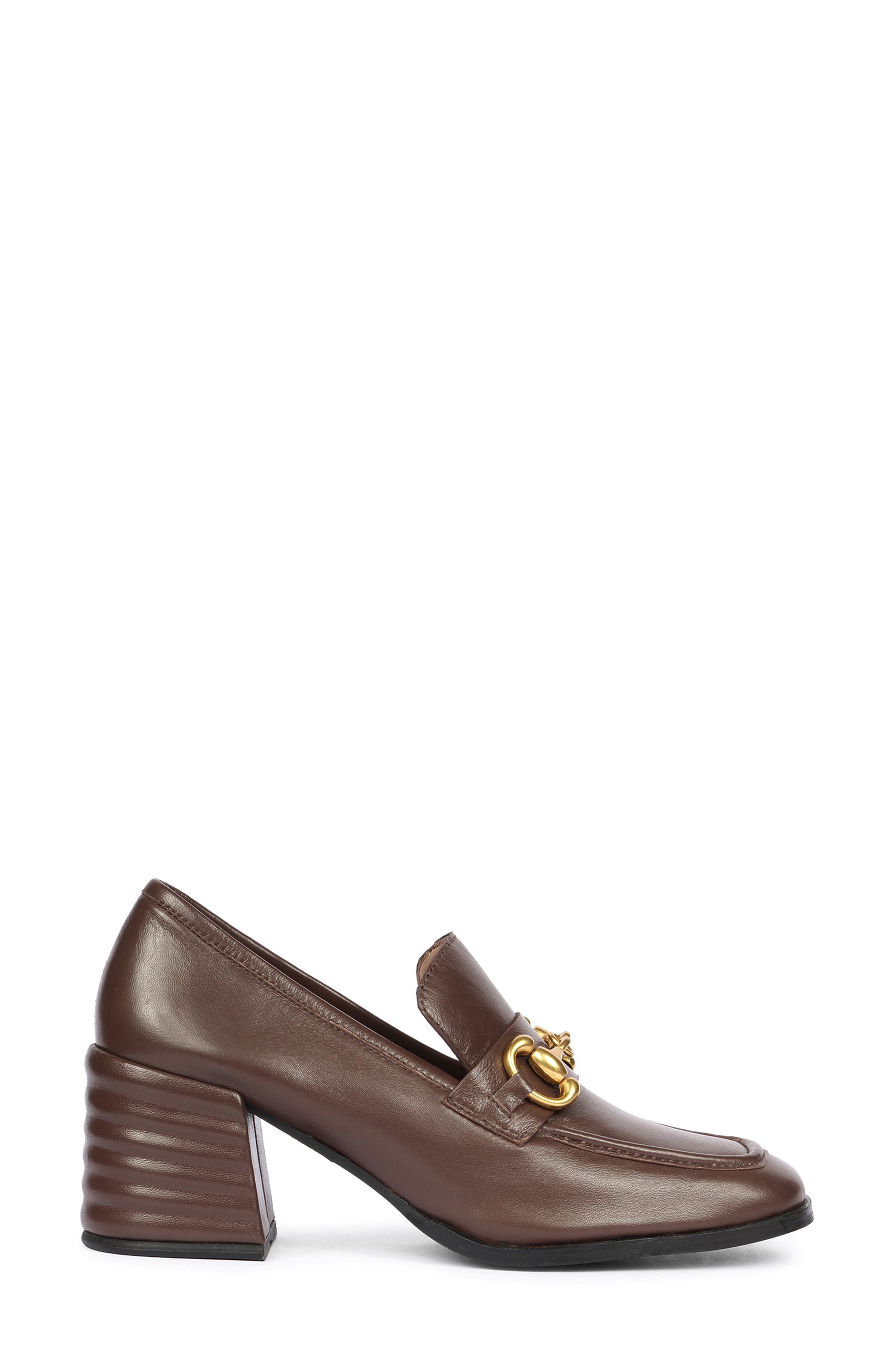 SAINT G Isha Loafer Pump, Alternate, color, Coffee