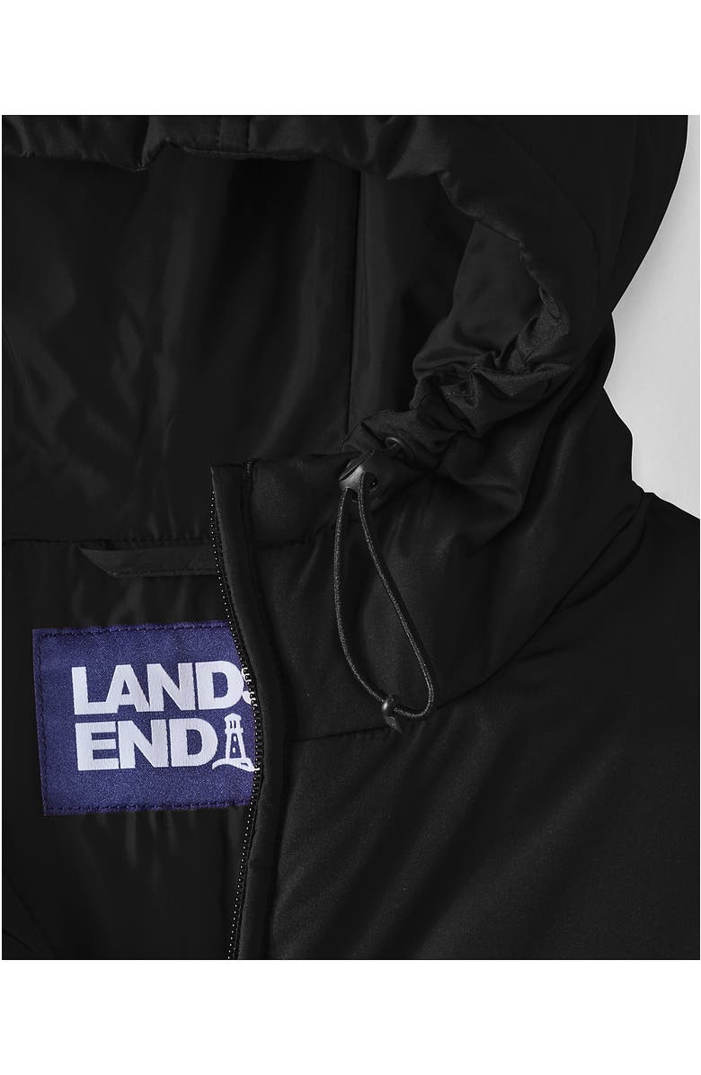 Lands' End FeatherFree Insulated Hooded Jacket, Alternate, color, Black