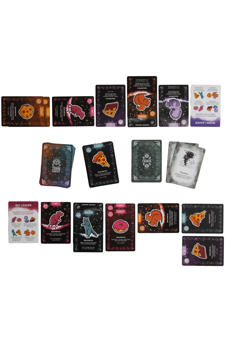 FoxHen Creatives Trash Cult Set Collection Card Game, Age 8+, Alternate, color, 