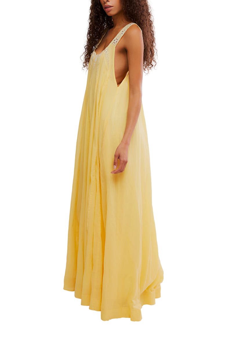 To the Moon Midi Dress, Alternate, color, GOLDEN HAZE