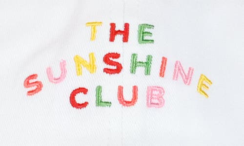 Sunshine Tienda Sunshine Club Baseball Hat In Rainbow