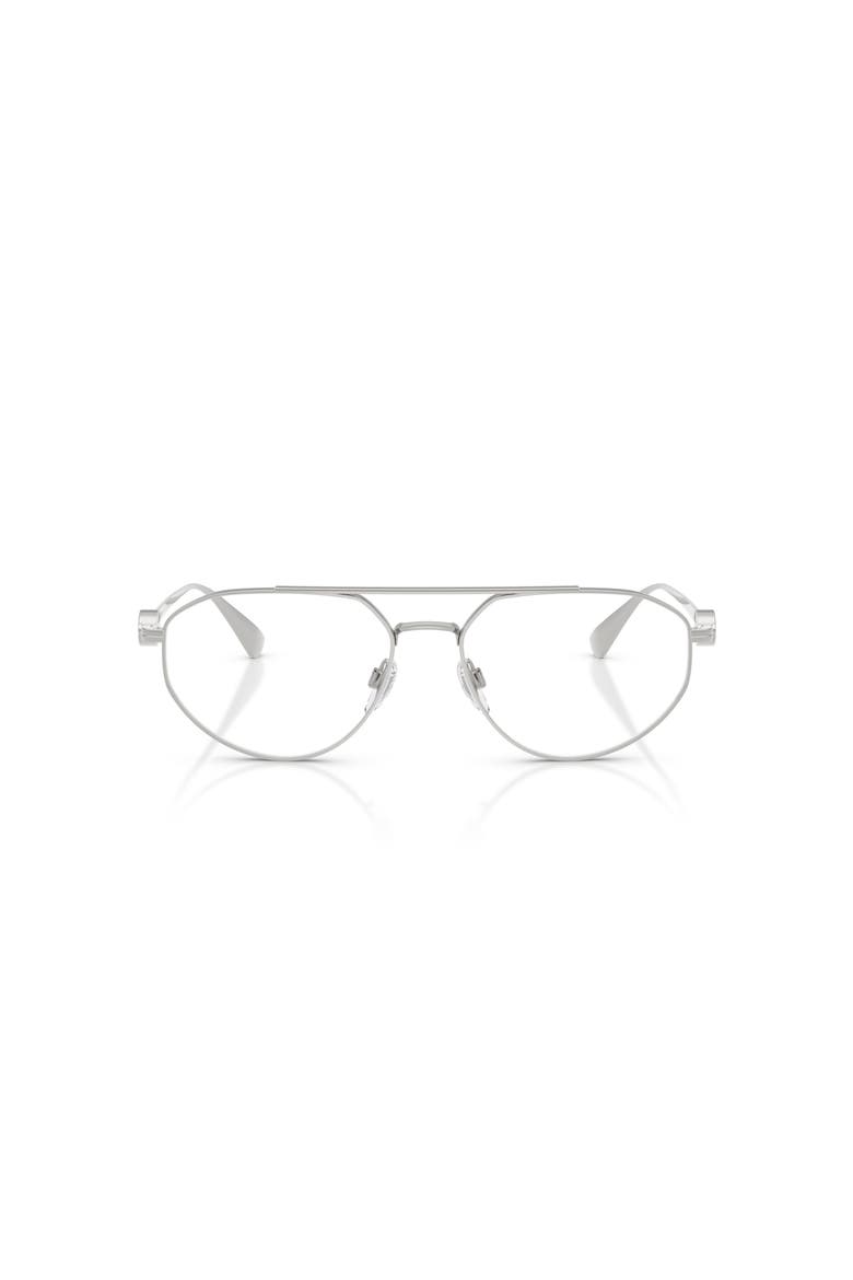 54mm Pilot optical glasses, Alternate, color, Silver
