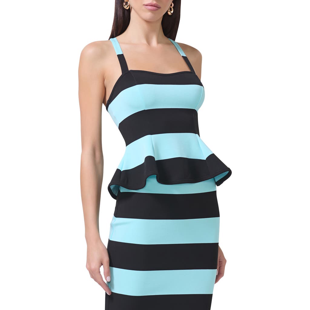 AFRM AFRM LYLE STRIPE PEPLUM TANK
