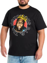 True Nation by DXL Big & Tall The Notorious Big Graphic Tee