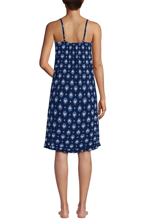 LANDS' END LANDS' END COOLING KNEE LENGTH SLIP NIGHTGOWN 
