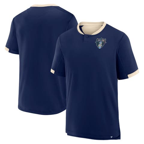 Men's Fanatics Navy Philadelphia Union Stoppage Time Striker T-Shirt