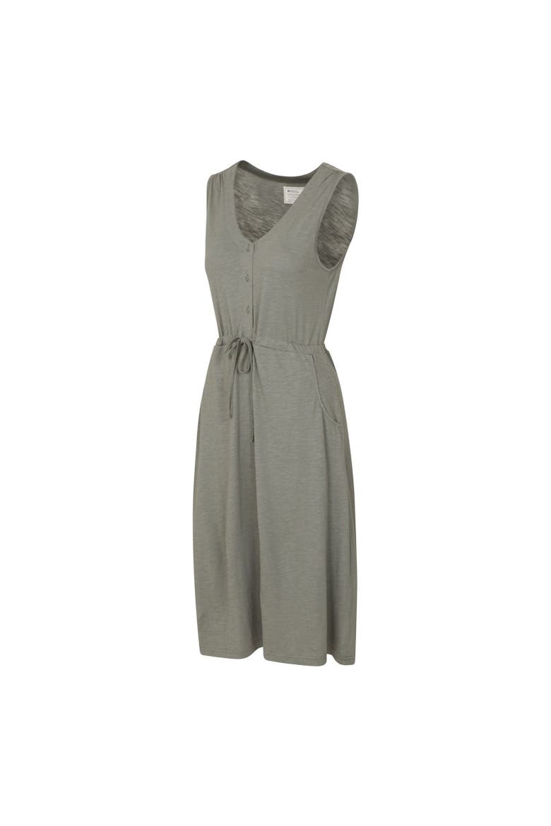 Bahamas Sleeveless Dress, Alternate, color, Khaki