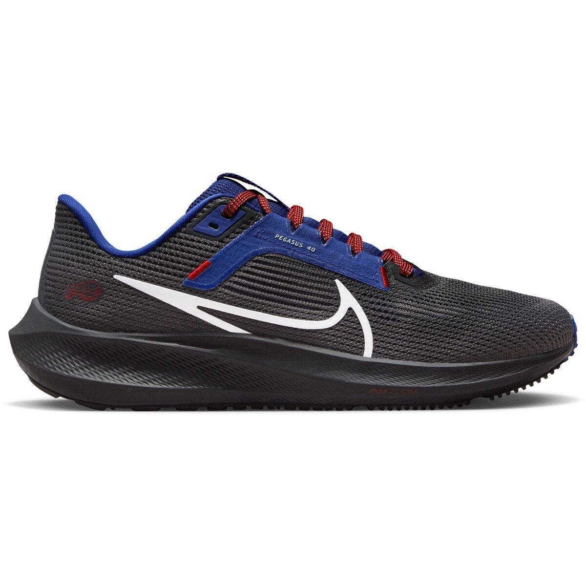 Nike Unisex Nike  Anthracite Buffalo Bills Zoom Pegasus 40 Running Shoe, Main, color, 