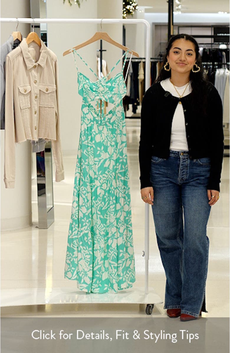 Sun to Sea Maxi Dress, sales video thumbnail